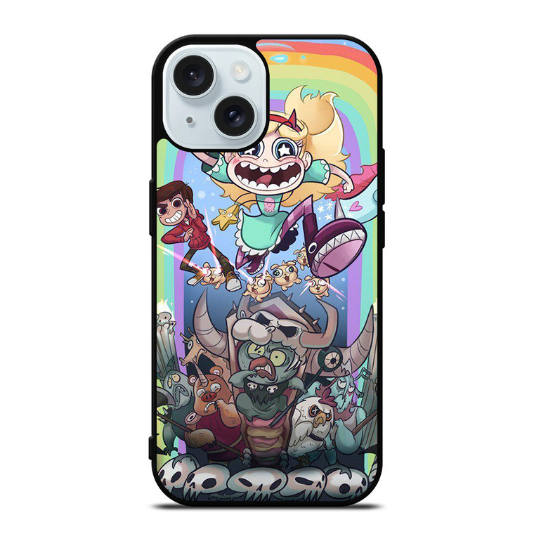 STAR VS THE FORCES OF EVIL CARTOON iPhone 15 Case Cover