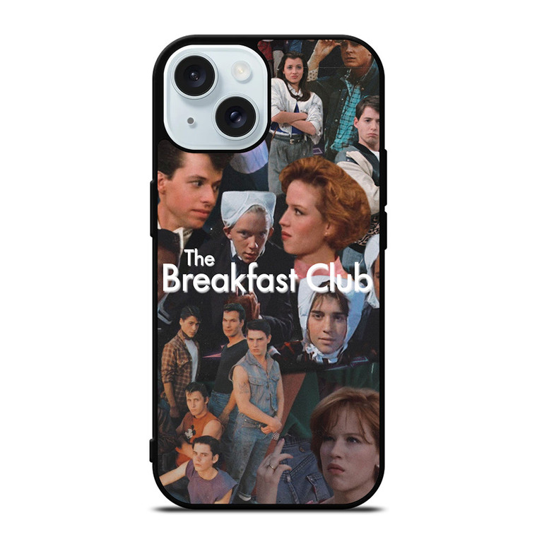 THE BREAKFAST CLUB MOVIE COLLAGE iPhone 15 Case Cover
