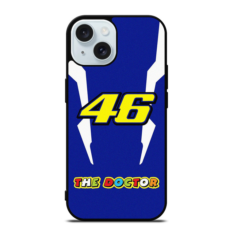 THE DOCTOR VALENTINO ROSSI 46 LIVERY iPhone 15 Case Cover