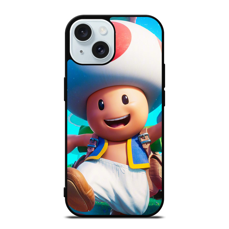 TOAD SUPER MARIO BROS MOVIES iPhone 15 Case Cover