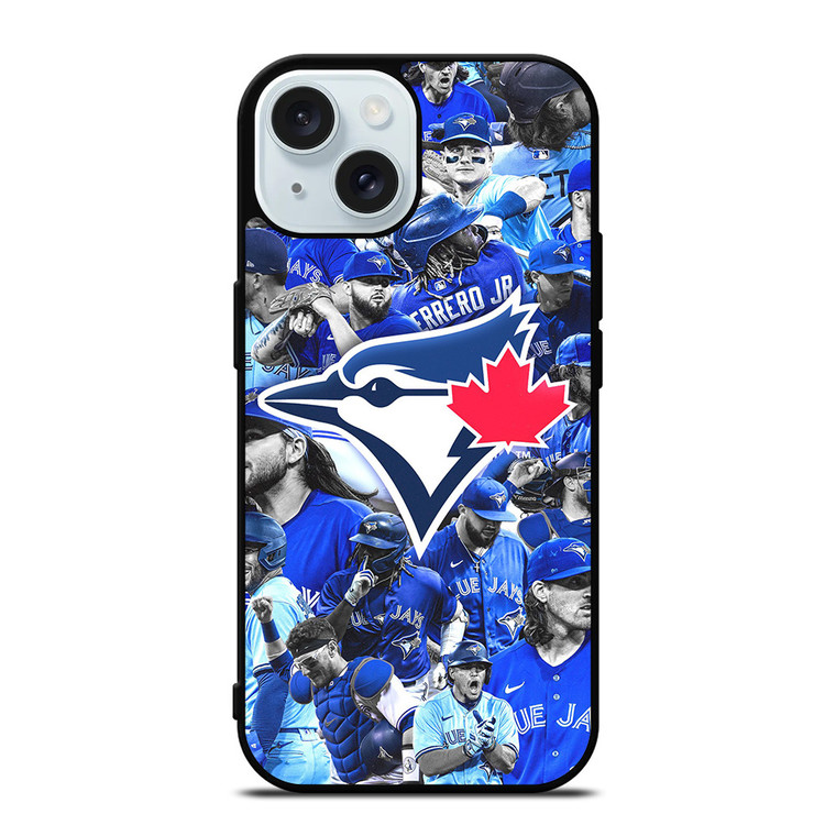 TORONTO BLUE JAYS MLB COLLAGE iPhone 15 Case Cover