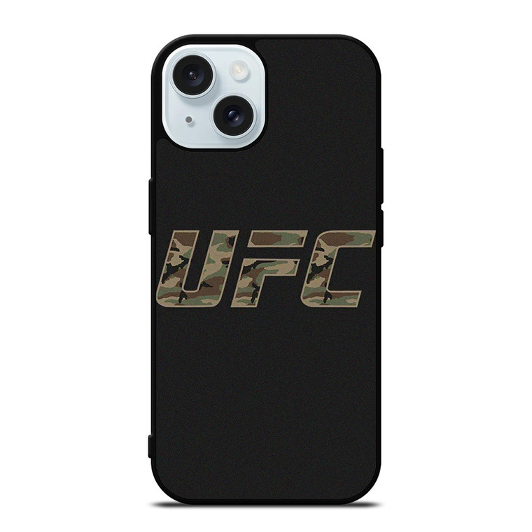 UFC FIGHTING CAMO LOGO iPhone 15 Case Cover