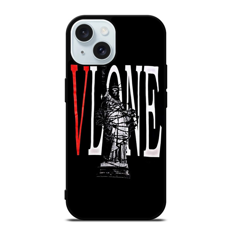 VLONE LIBERTY STATUE iPhone 15 Case Cover VLONE LIBERTY STATUE iPhone 15 Case Cover