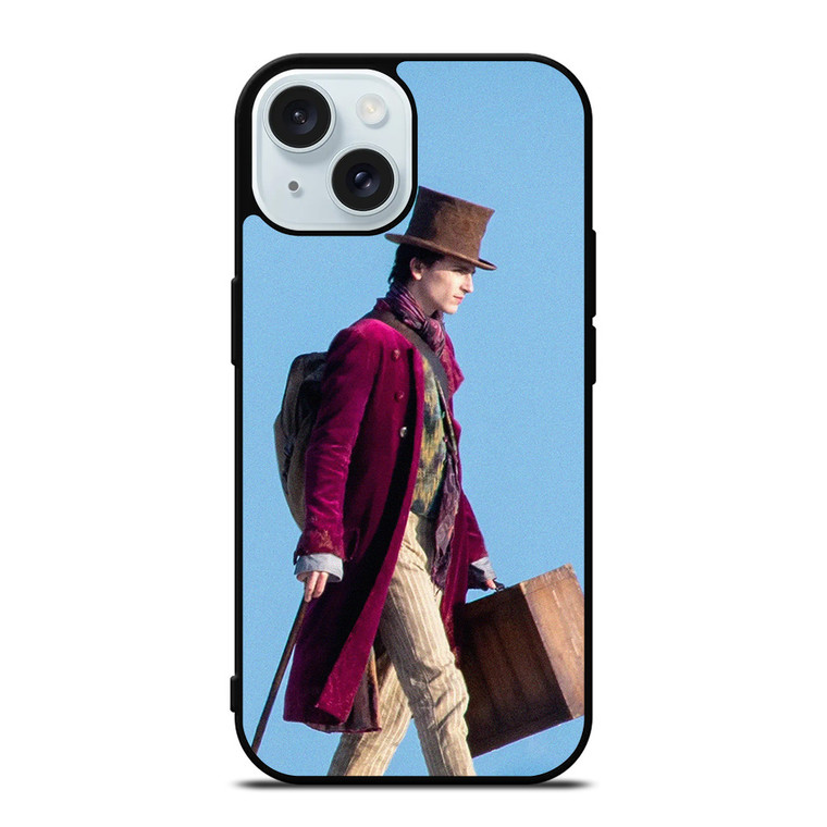 WILLY WONKA TIMOTHEE CHALAMET MOVIES 2 iPhone 15 Case Cover
