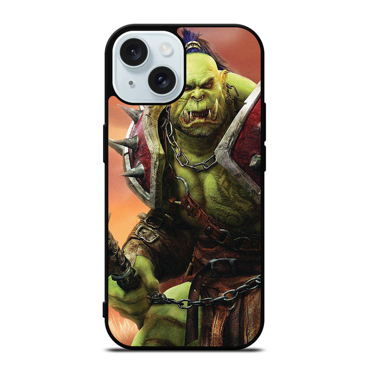 WORLD OF WARCRAFT ORC GAMES iPhone 15 Case Cover