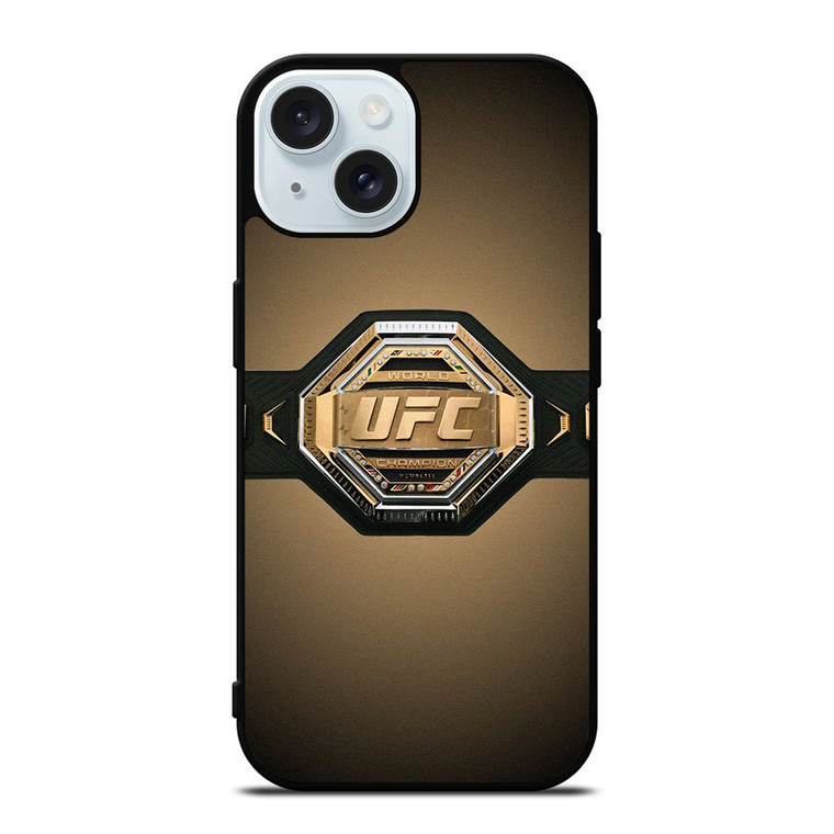 WORLD UFC CHAMPIONS WRESTLING BELT iPhone 15 Case Cover