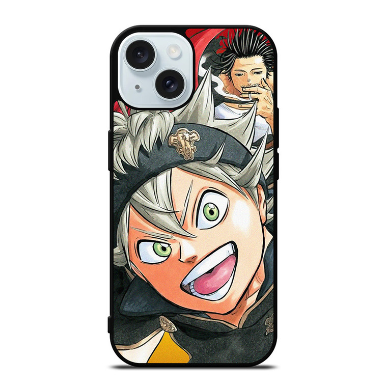 YAMI AND ASTA BLACK CLOVER ANIME iPhone 15 Case Cover