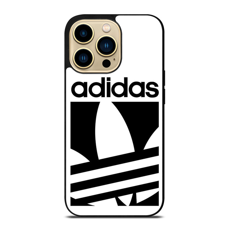 ADIDAS LOGO WHITE iPhone 14 Pro Max Case Cover