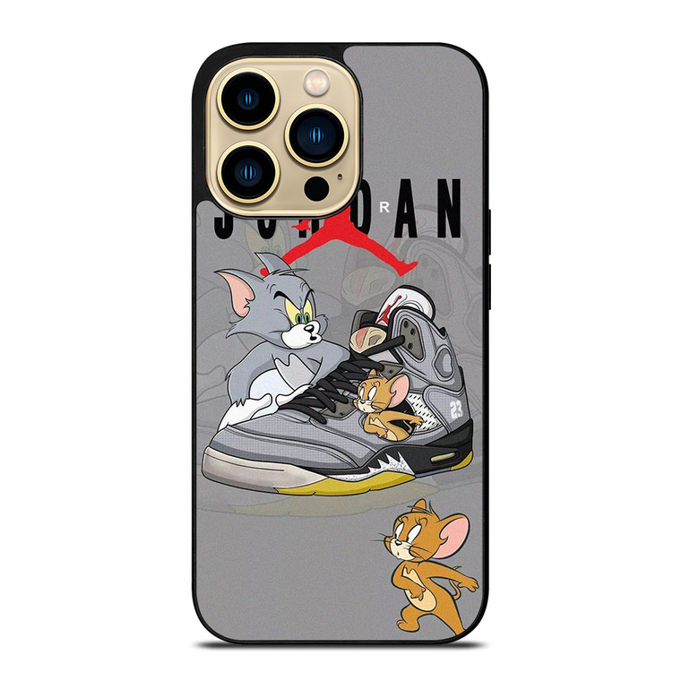 AIR JORDAN SNEAKERS TOM AND JERRY iPhone 14 Pro Max Case Cover