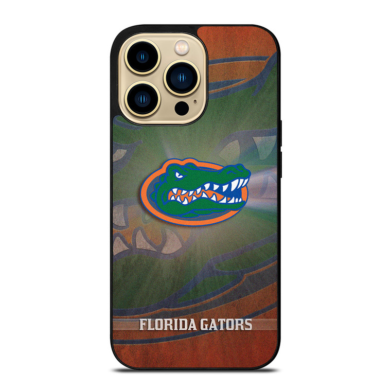 FLORIDA GATORS FOOTBALL METAL iPhone 14 Pro Max Case Cover