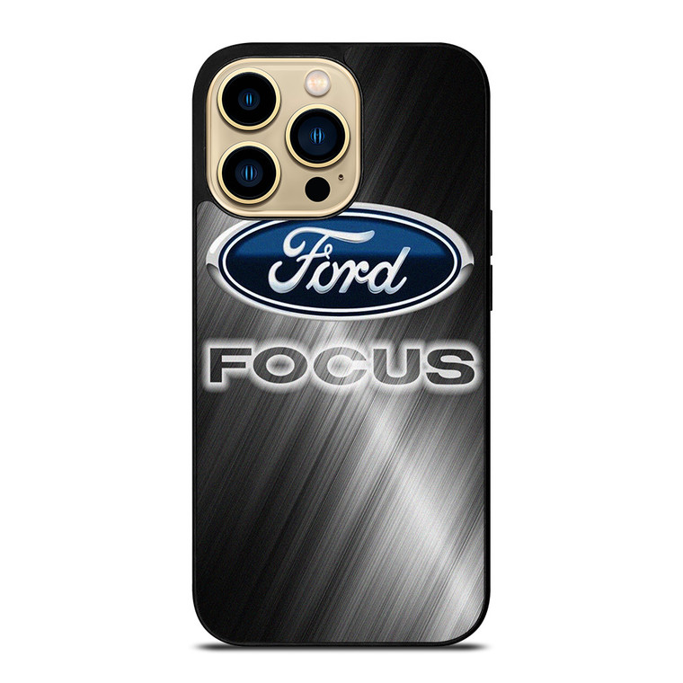 FORD FOCUS METAL EMBLEM iPhone 14 Pro Max Case Cover
