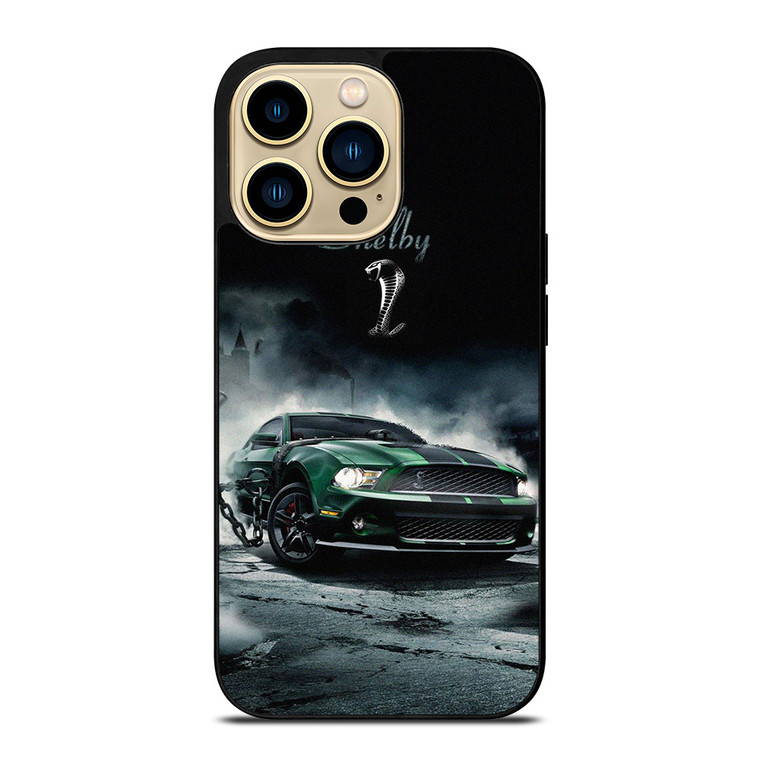 FORD SHELBY GREEN EMBLEM iPhone 14 Pro Max Case Cover