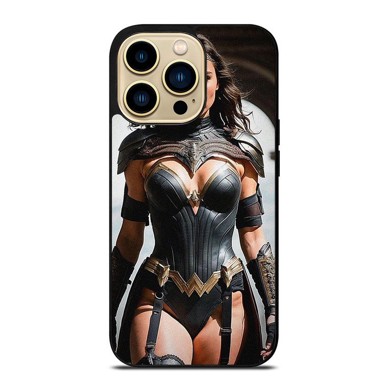 GAL GADOT WONDER WOMAN BLACK iPhone 14 Pro Max Case Cover