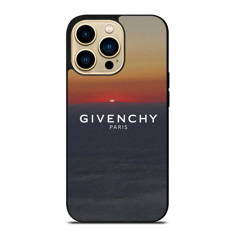 GIVENCHY PARIS SUNSET LOGO iPhone 14 Pro Max Case Cover