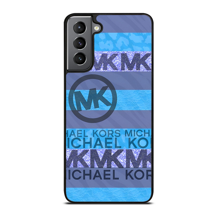 MICHAEL KORS BLUE STRIPE  Samsung Galaxy S21 Plus Case Cover MICHAEL KORS BLUE STRIPE  Samsung Galaxy S21 Plus Case Cover