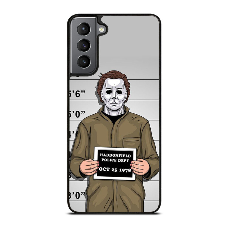 MICHAEL MYERS HALLOWEEN MUGSHOT  Samsung Galaxy S21 Plus Case Cover