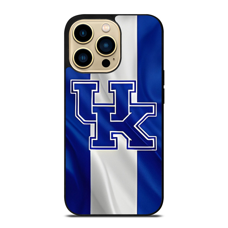 KENTUCKY WILDCATS FLAG LOGO iPhone 14 Pro Max Case Cover
