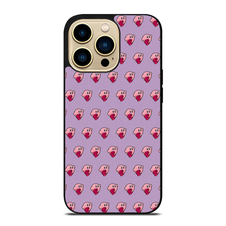 KIRBY CUTE PATTERN iPhone 14 Pro Max Case Cover