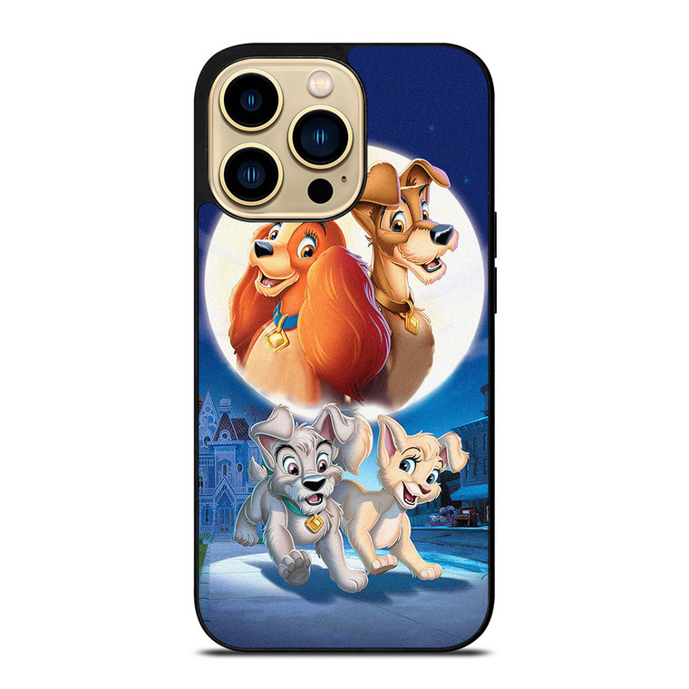 LADY AND THE TRAMP CARTOON DISNEY iPhone 14 Pro Max Case Cover