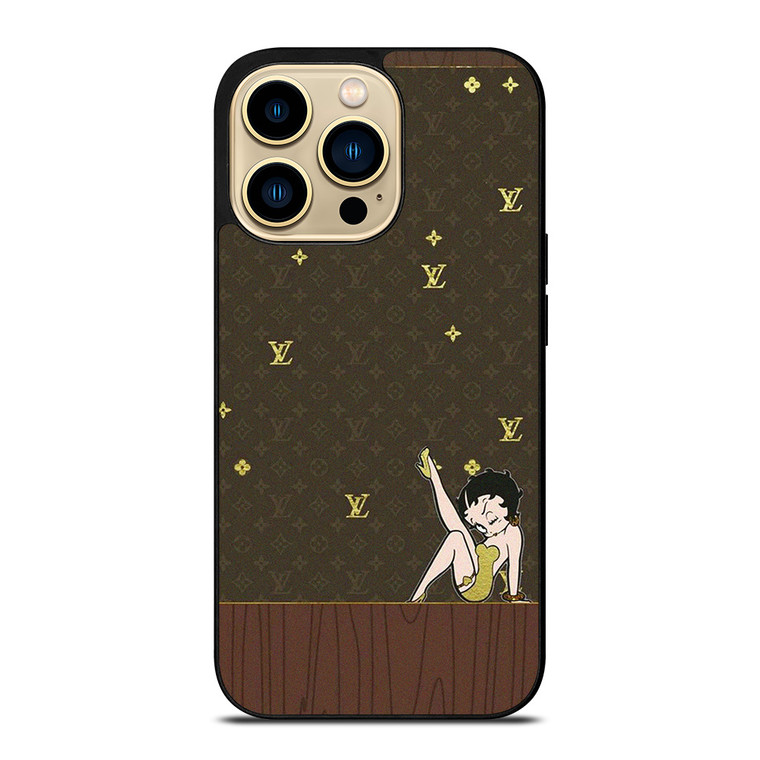 LOUIS VUITTON BETTY BOOP CARTOON iPhone 14 Pro Max Case Cover