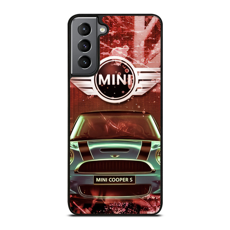 MINI COOPER S UNION JACK EMBLEM  Samsung Galaxy S21 Plus Case Cover