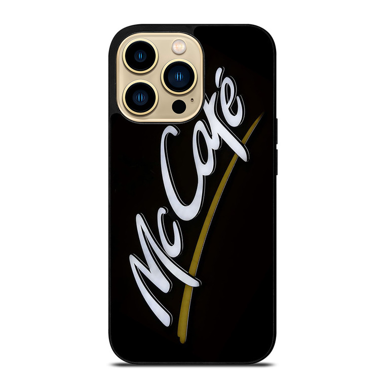 MCDONALD MCCAFE LOGO iPhone 14 Pro Max Case Cover