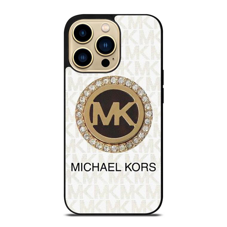 MICHAEL KORS MK DIAMOND LOGO iPhone 14 Pro Max Case Cover MICHAEL KORS MK DIAMOND LOGO iPhone 14 Pro Max Case Cover