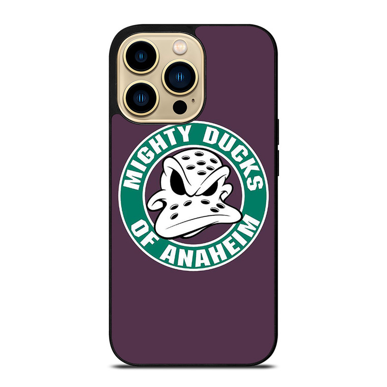 MIGHTY DUCKS HOCKEY BADGE iPhone 14 Pro Max Case Cover MIGHTY DUCKS HOCKEY BADGE iPhone 14 Pro Max Case Cover