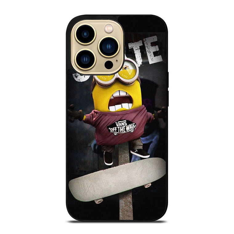 MINIONS VANS SKATEBOARD iPhone 14 Pro Max Case Cover