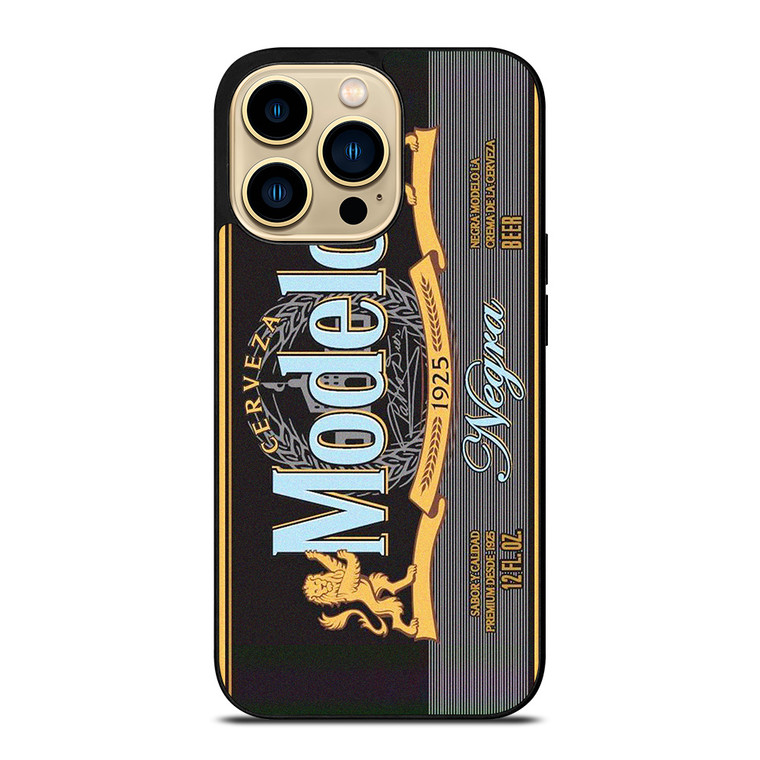 MODELO CERVEZA NEGRO LABEL iPhone 14 Pro Max Case Cover MODELO CERVEZA NEGRO LABEL iPhone 14 Pro Max Case Cover