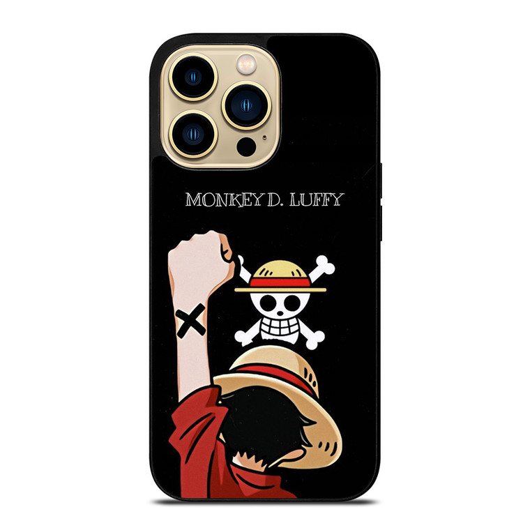 MONKEY D LUFFY ANIME LOGO iPhone 14 Pro Max Case Cover MONKEY D LUFFY ANIME LOGO iPhone 14 Pro Max Case Cover