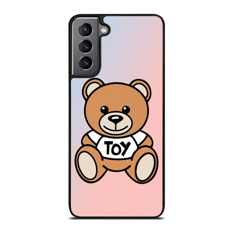 MOSCHINO TOY BEAR GRADIENT  Samsung Galaxy S21 Plus Case Cover MOSCHINO TOY BEAR GRADIENT  Samsung Galaxy S21 Plus Case Cover