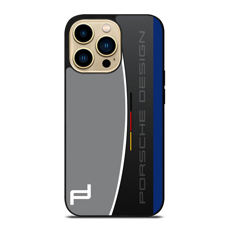 PORSCHE DESIGN CARBON LOGO iPhone 14 Pro Max Case Cover