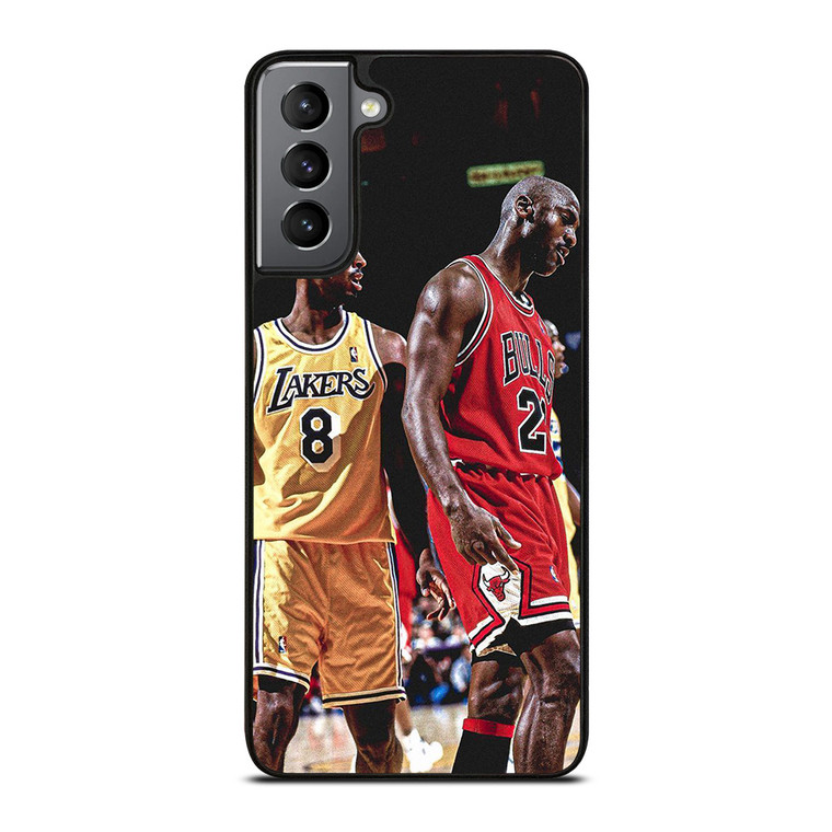 NBA LEGENDS KOBE BRYANT MICHAEL JORDAN  Samsung Galaxy S21 Plus Case Cover