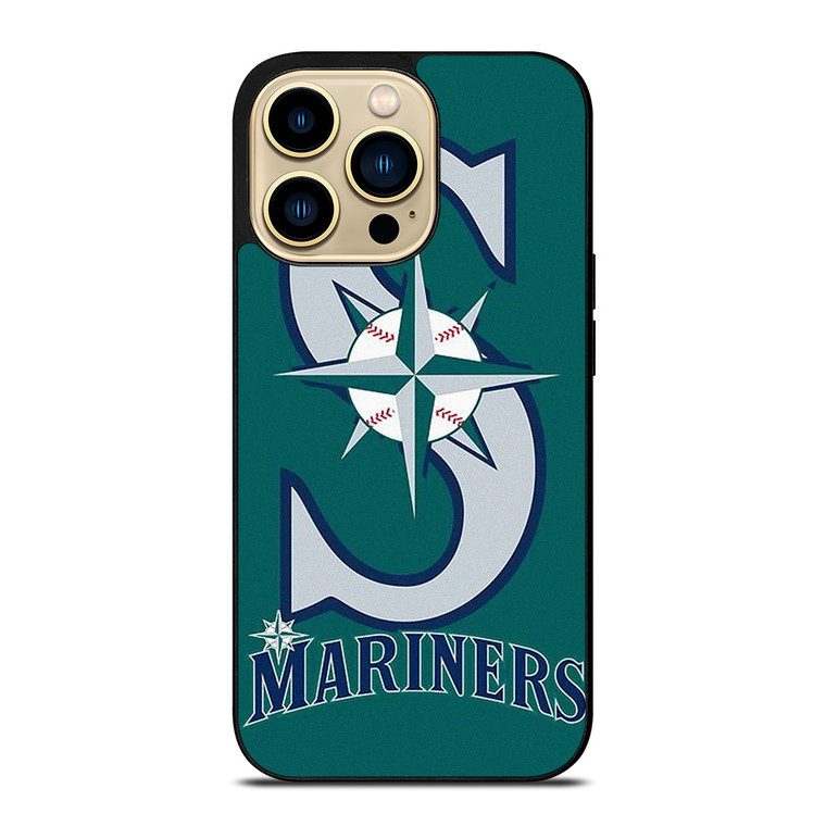 SEATTLE MARINERS BASEBALL TEAM LOGO iPhone 14 Pro Max Case Cover