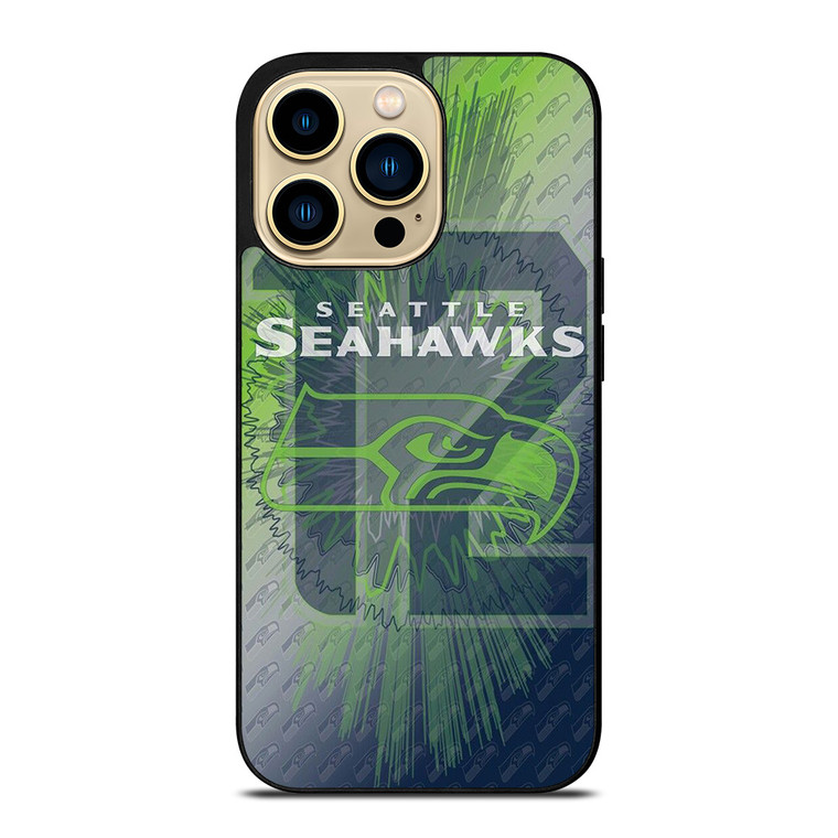 SEATTLE SEAHAWKS FOOTBALL 12 MAN LOGO iPhone 14 Pro Max Case Cover