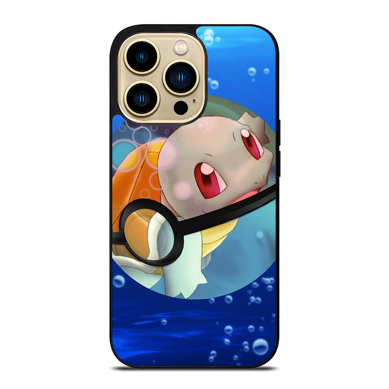 SQUIRTLE POKEMON BALL iPhone 14 Pro Max Case Cover