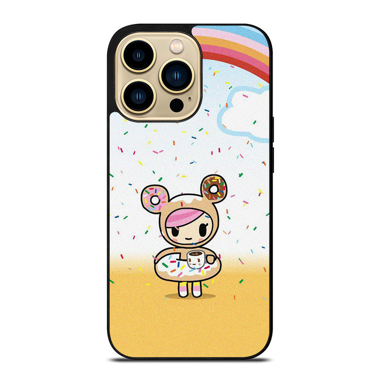 TOKIDOKI DONUTELLA RAINBOW iPhone 14 Pro Max Case Cover