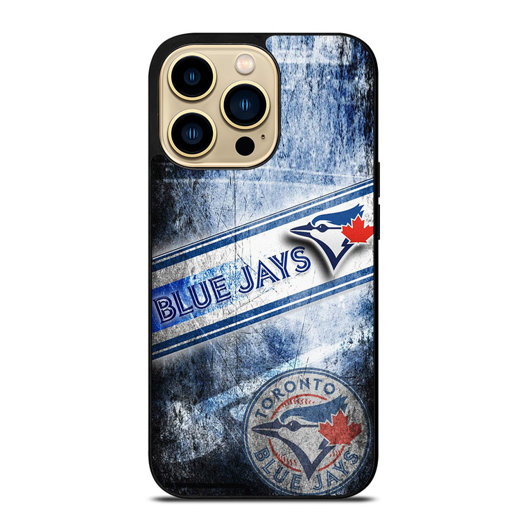 TORONTO BLUE JAYS MLB GRUNGE LOGO iPhone 14 Pro Max Case Cover