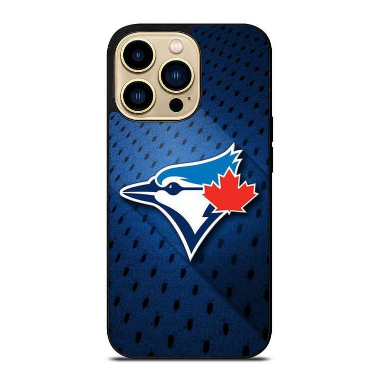TORONTO BLUE JAYS MLB METAL EMBLEM iPhone 14 Pro Max Case Cover