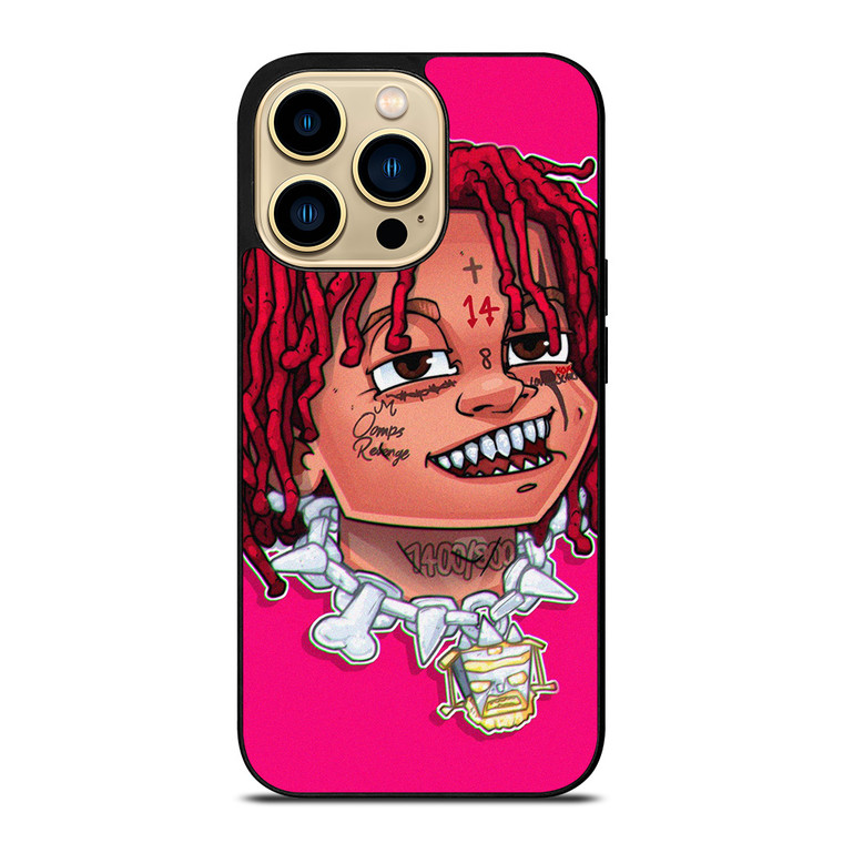 TRIPPIE RED CARTOON RAPPER iPhone 14 Pro Max Case Cover