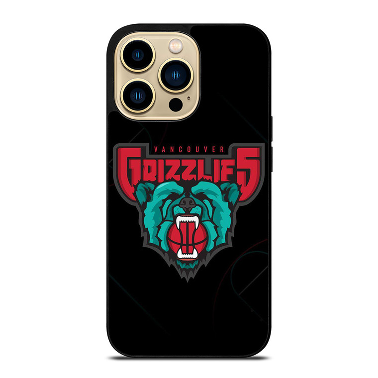 VANCOUVER GRIZZLIES BASKETBAL LOGO iPhone 14 Pro Max Case Cover