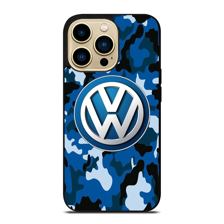 VW VOLKSWAGEN CAMO EMBLEM iPhone 14 Pro Max Case Cover