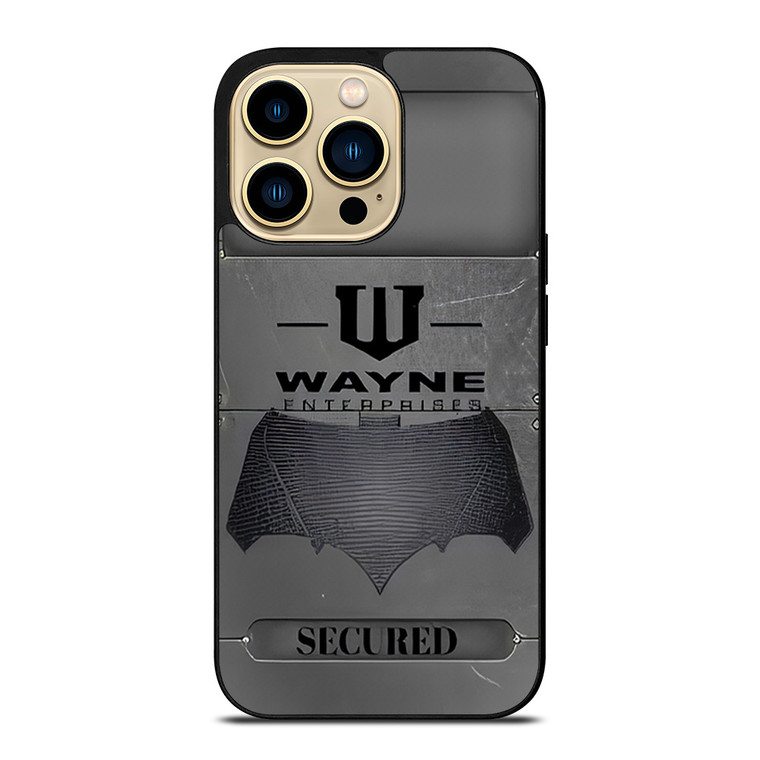 WAYNE ENTERPRISES METAL LOGO iPhone 14 Pro Max Case Cover