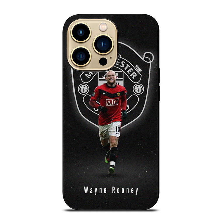 WAYNE ROONEY MANCHESTER UNITED FC iPhone 14 Pro Max Case Cover