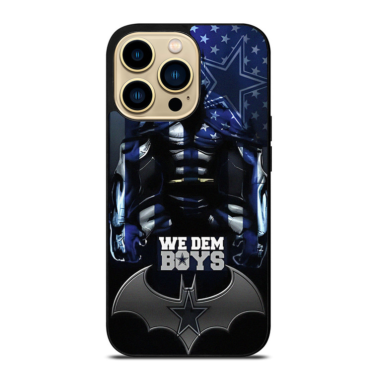 WE DEM BOYS DALLAS COWBOYS BATMAN iPhone 14 Pro Max Case Cover