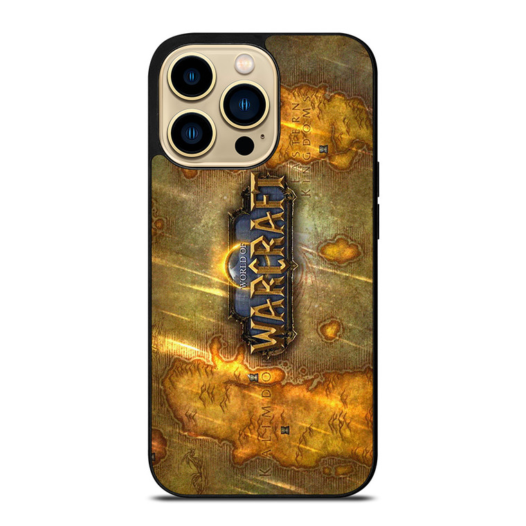 WORLD OF WARCRAFT GAMES MAP 2 iPhone 14 Pro Max Case Cover