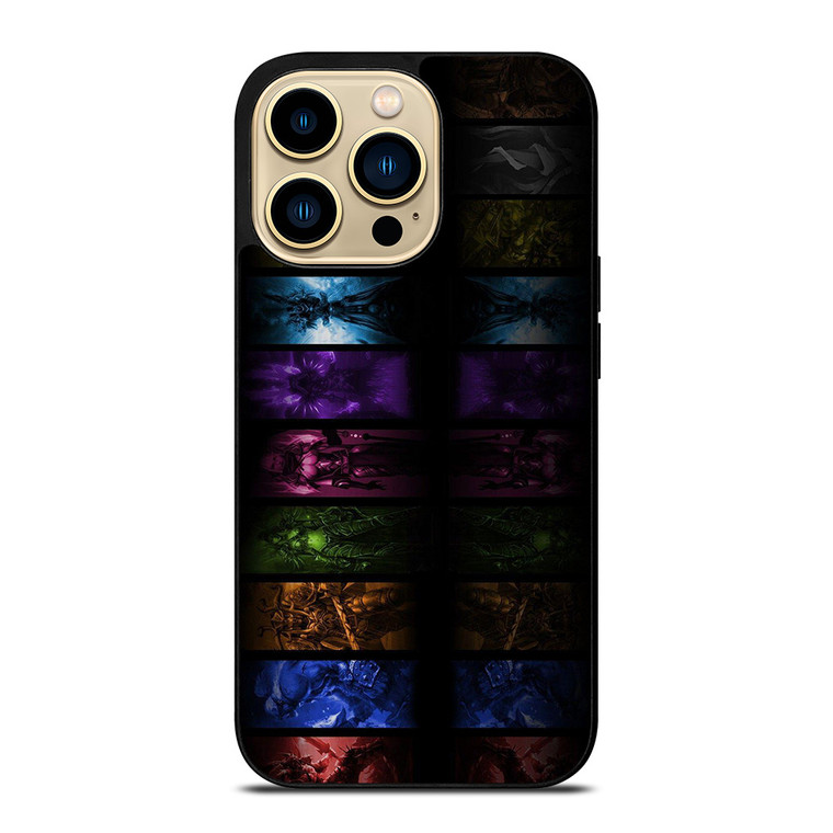 WORLD OF WARCRAFT HERO COLLAGE iPhone 14 Pro Max Case Cover