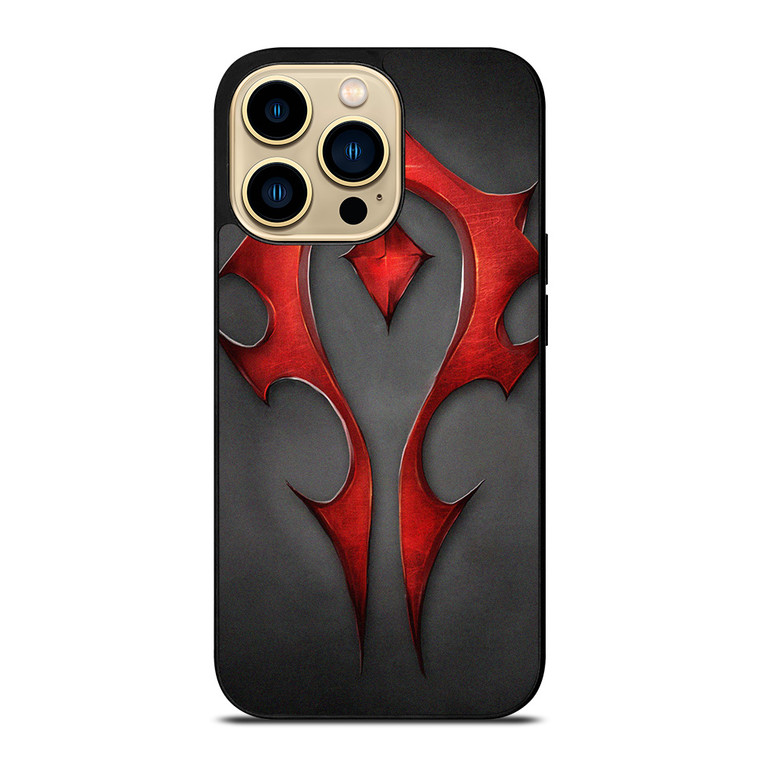 WORLD OF WARCRAFT HORDE LOGO iPhone 14 Pro Max Case Cover