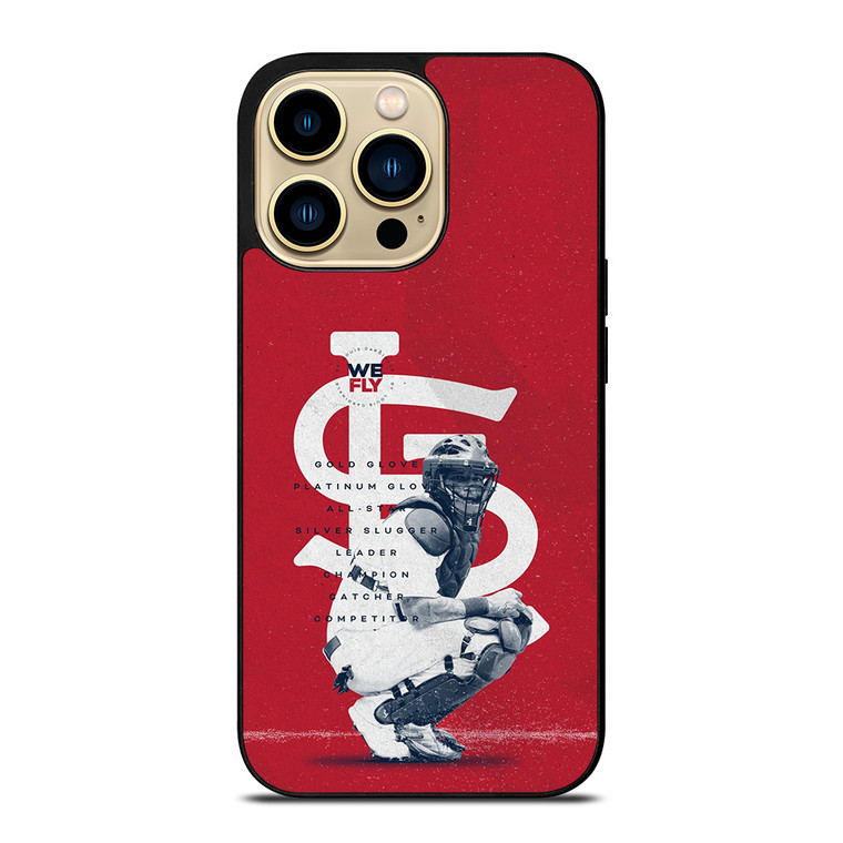 YADIER MOLINA SAINT LOUIS CARDINALS MLB 2 iPhone 14 Pro Max Case Cover